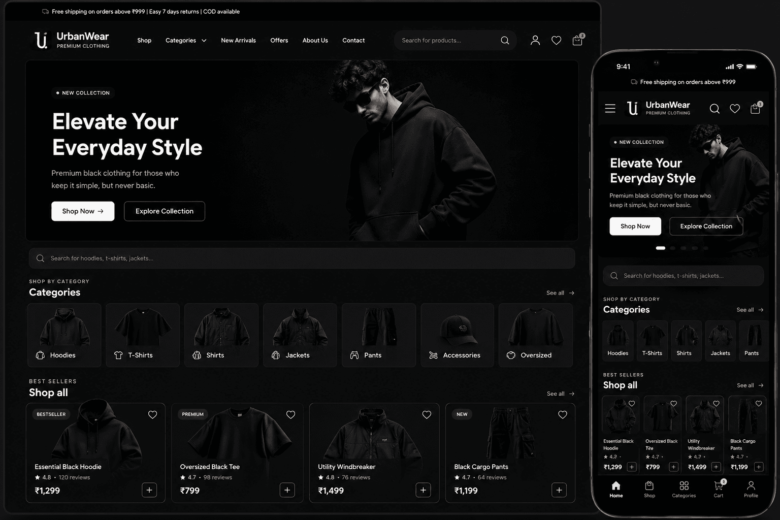 Clothing Store Shopify Theme preview